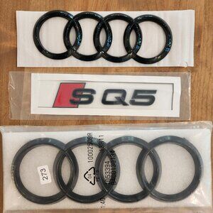 Audi SQ5 Black Badge Set Rings